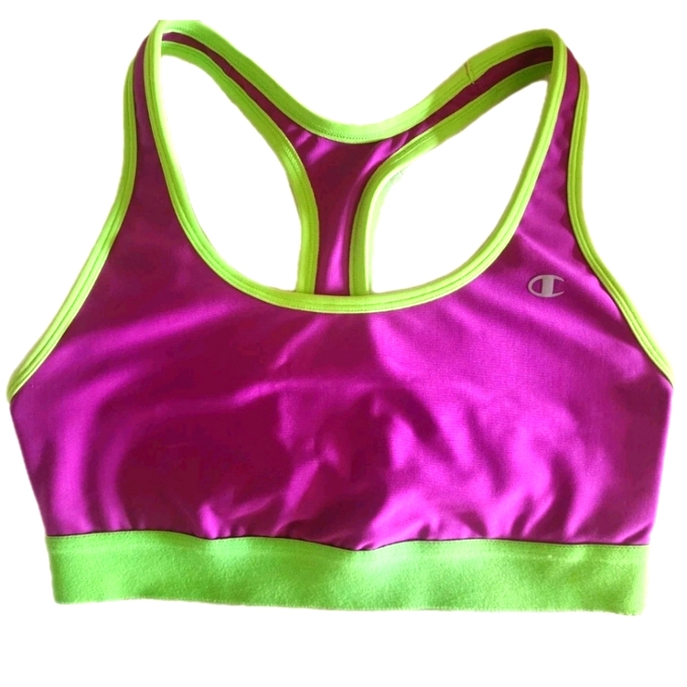 Champion Sport Bra Medium Support LARGE Excellent Condition